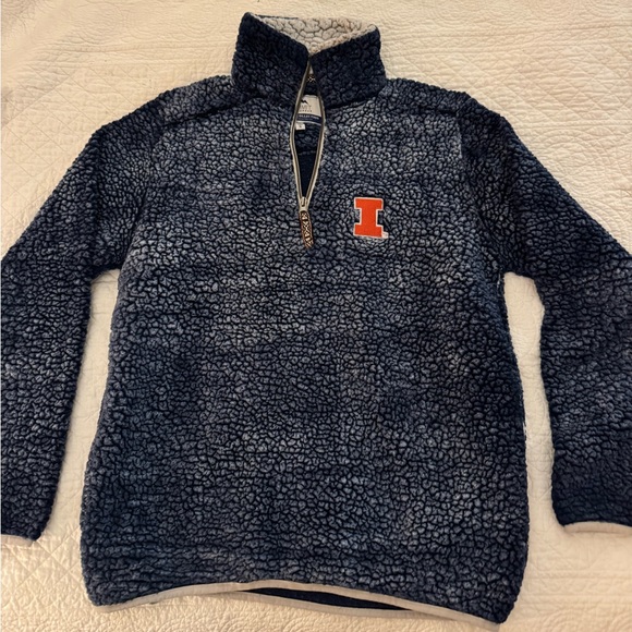 University of Illinois Sherpa Fleece Jacket - Picture 4 of 7